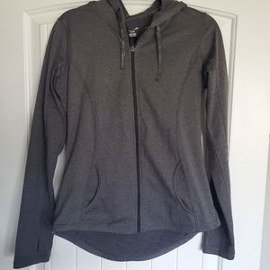 Reebok zip up light hooded jacket